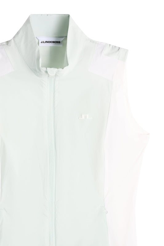 Brooks Zip Packable Vest / Sky Light