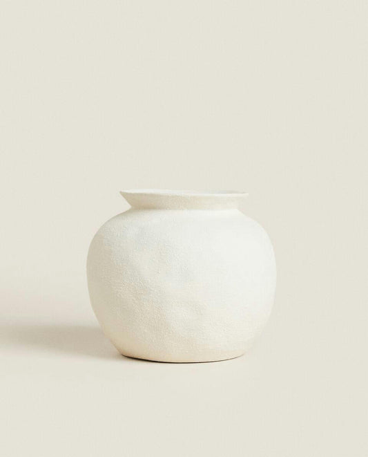 ROUGH EARTHENWARE VASE