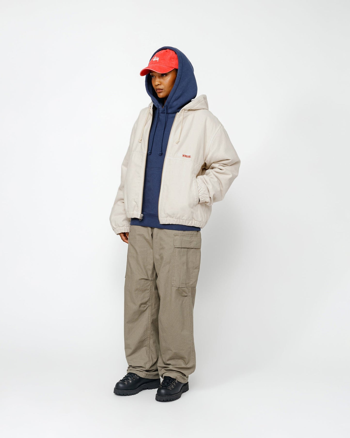 BLOUSON DE TRAVAIL TOILÉ DOUBLÉ