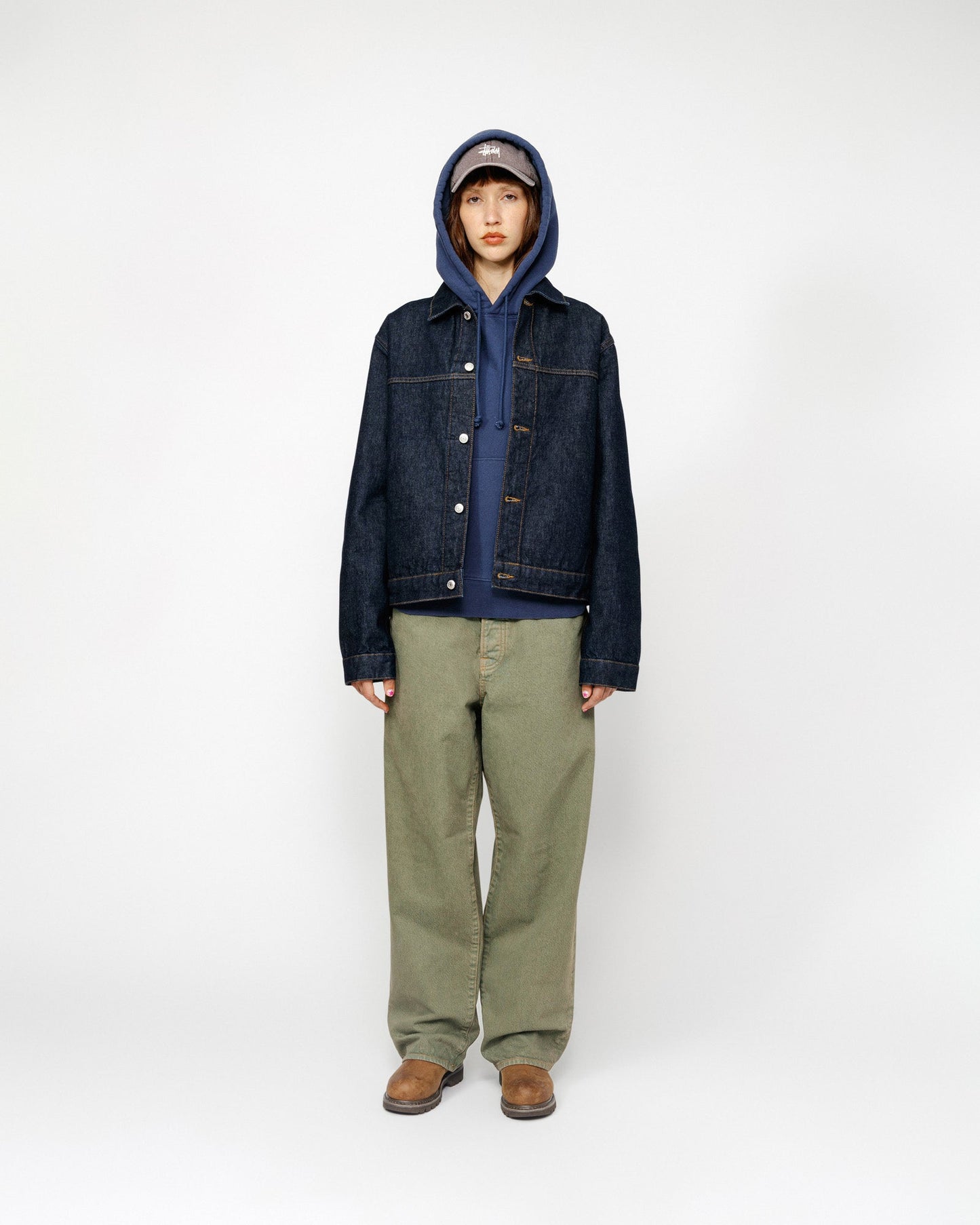 VESTE EN JEAN DE CAMIONNEUR