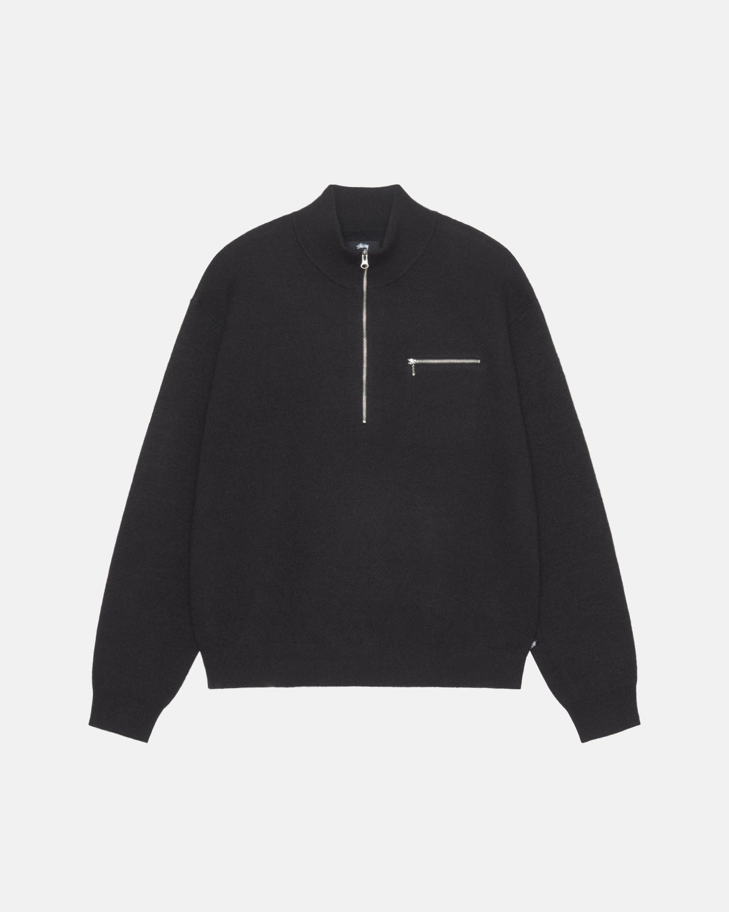 PULL À COL MONTANT ET ZIP COURT