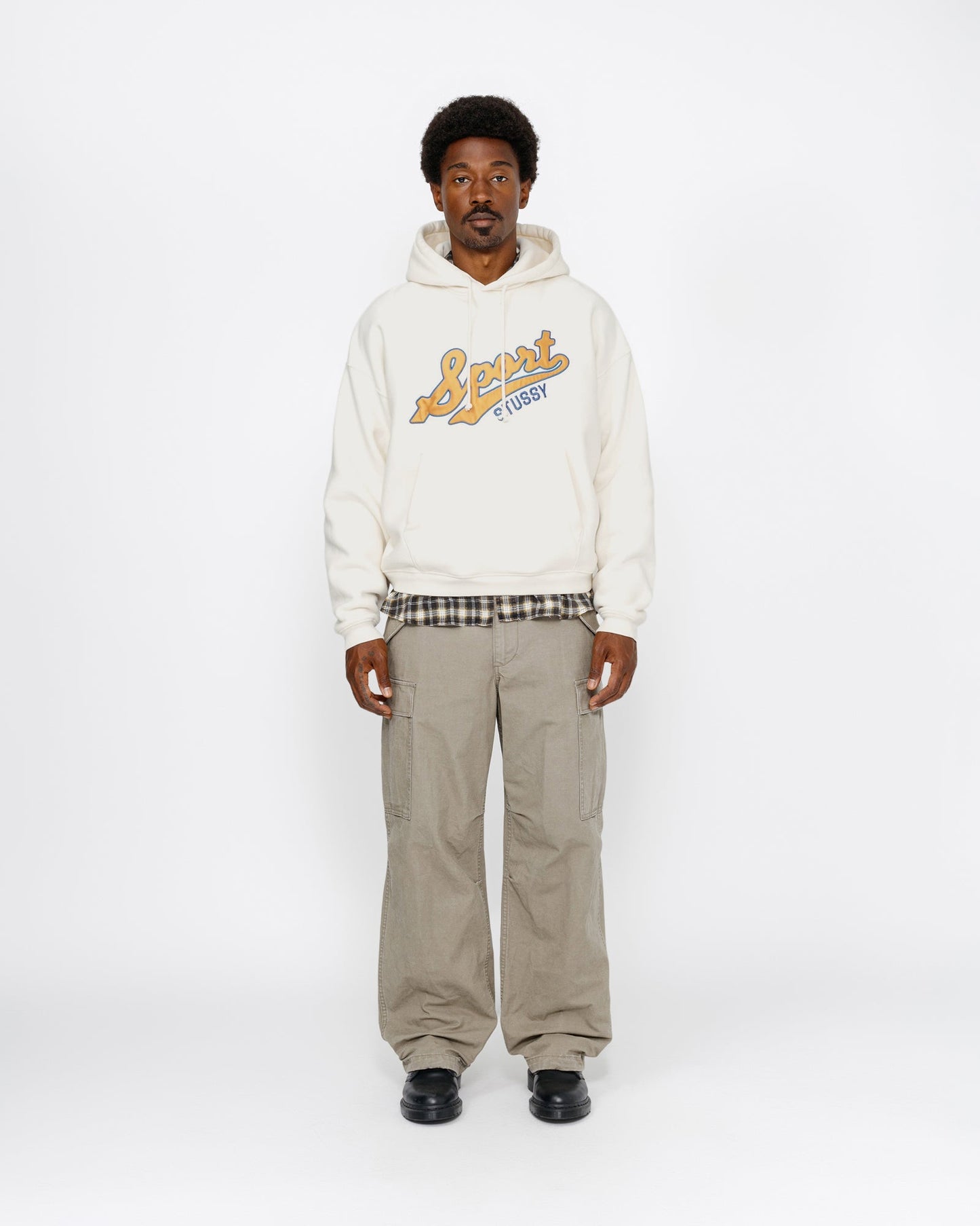 HOODIE AVEC ÉCUSSON EN SATIN