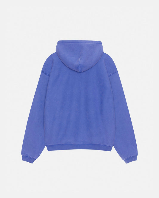 SWEAT À CAPUCHE ZIPPÉ À MOTIF DÉLAVÉ