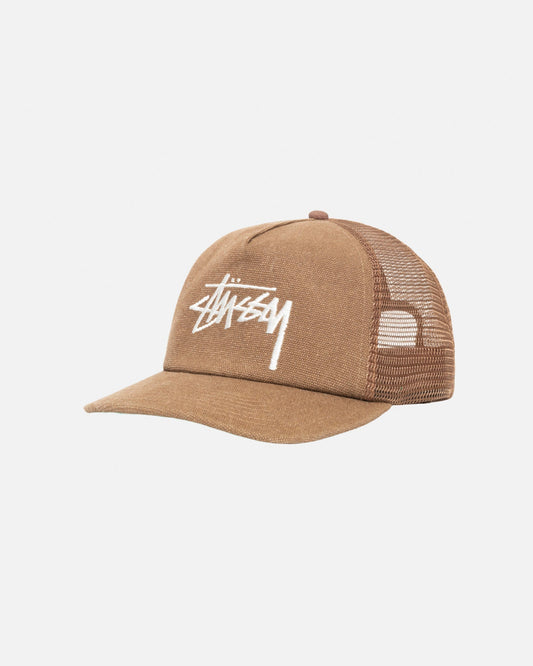CASQUETTE FILET À PROFONDEUR MOYENNE ET LARGE LOGO À L'ARRIÈRE RÉGLABLE