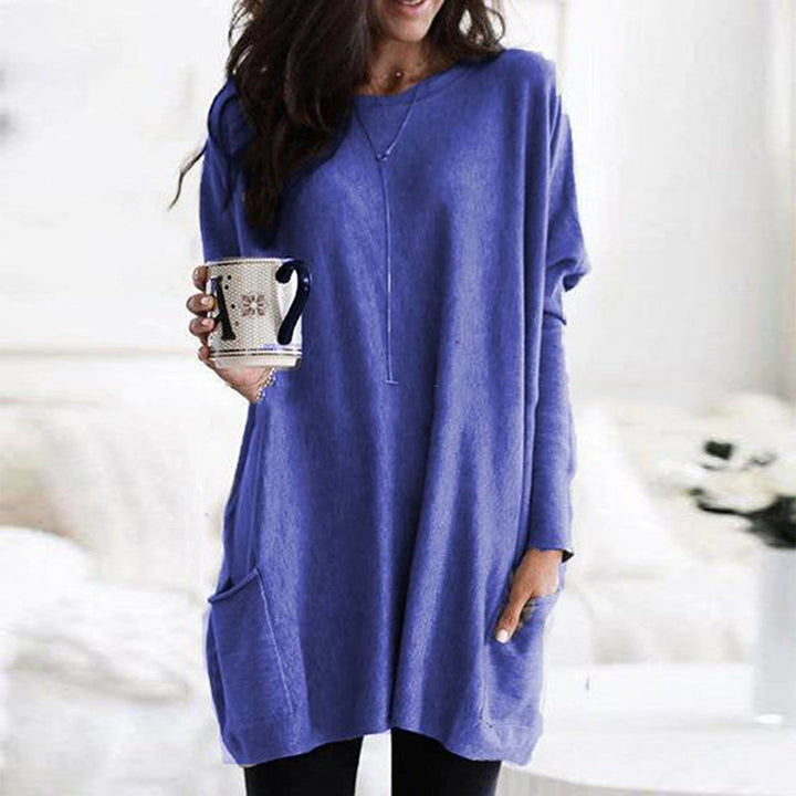 Pull chic femme col rond automne/hiver