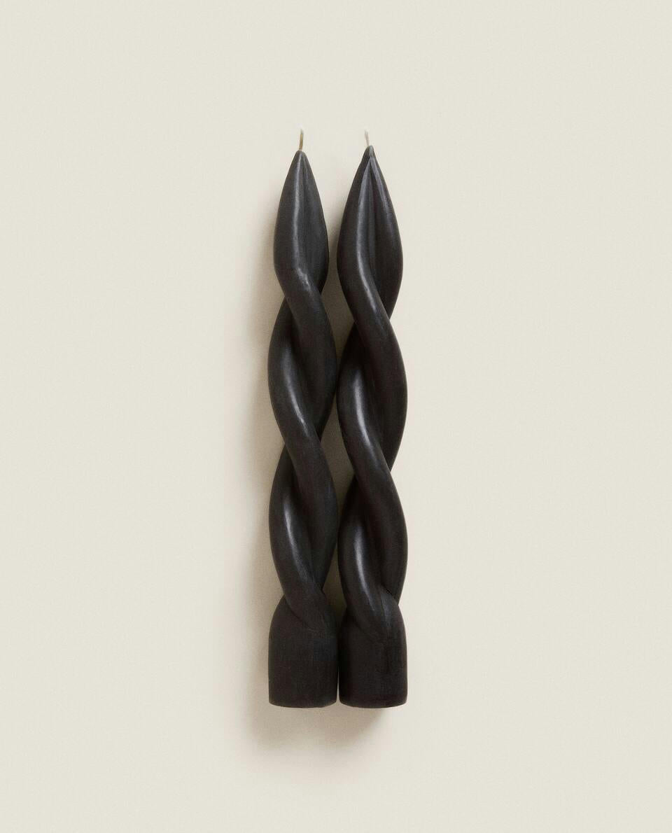SPIRAL CANDLE (PACK OF 2)