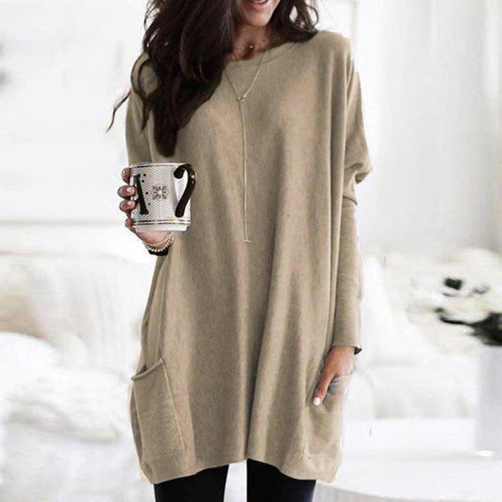 Pull chic femme col rond automne/hiver