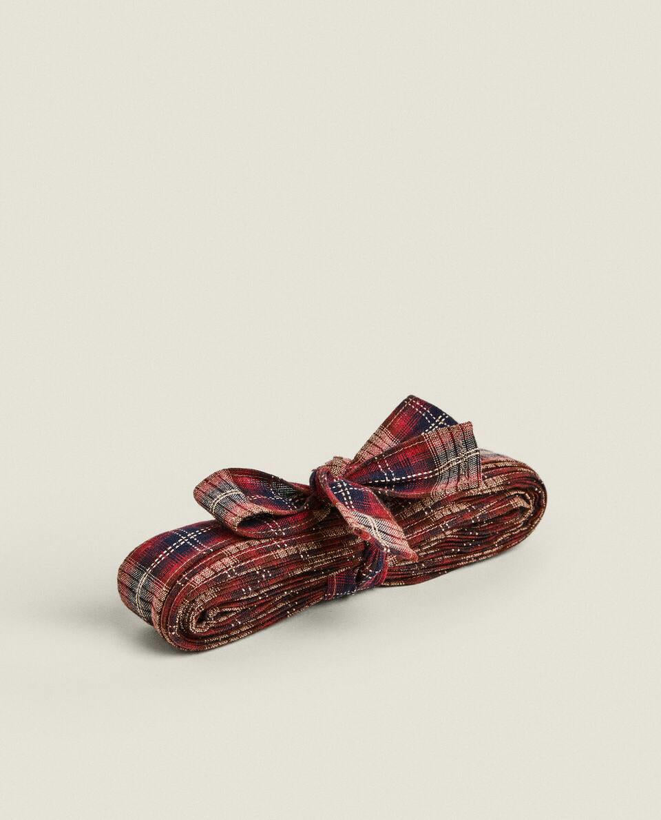 CHRISTMAS CHECK BOW