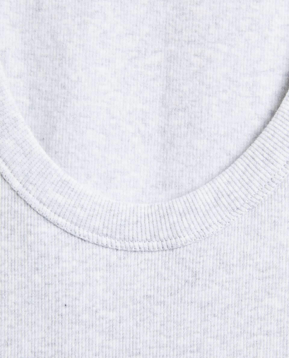 RIBBED T-SHIRT
