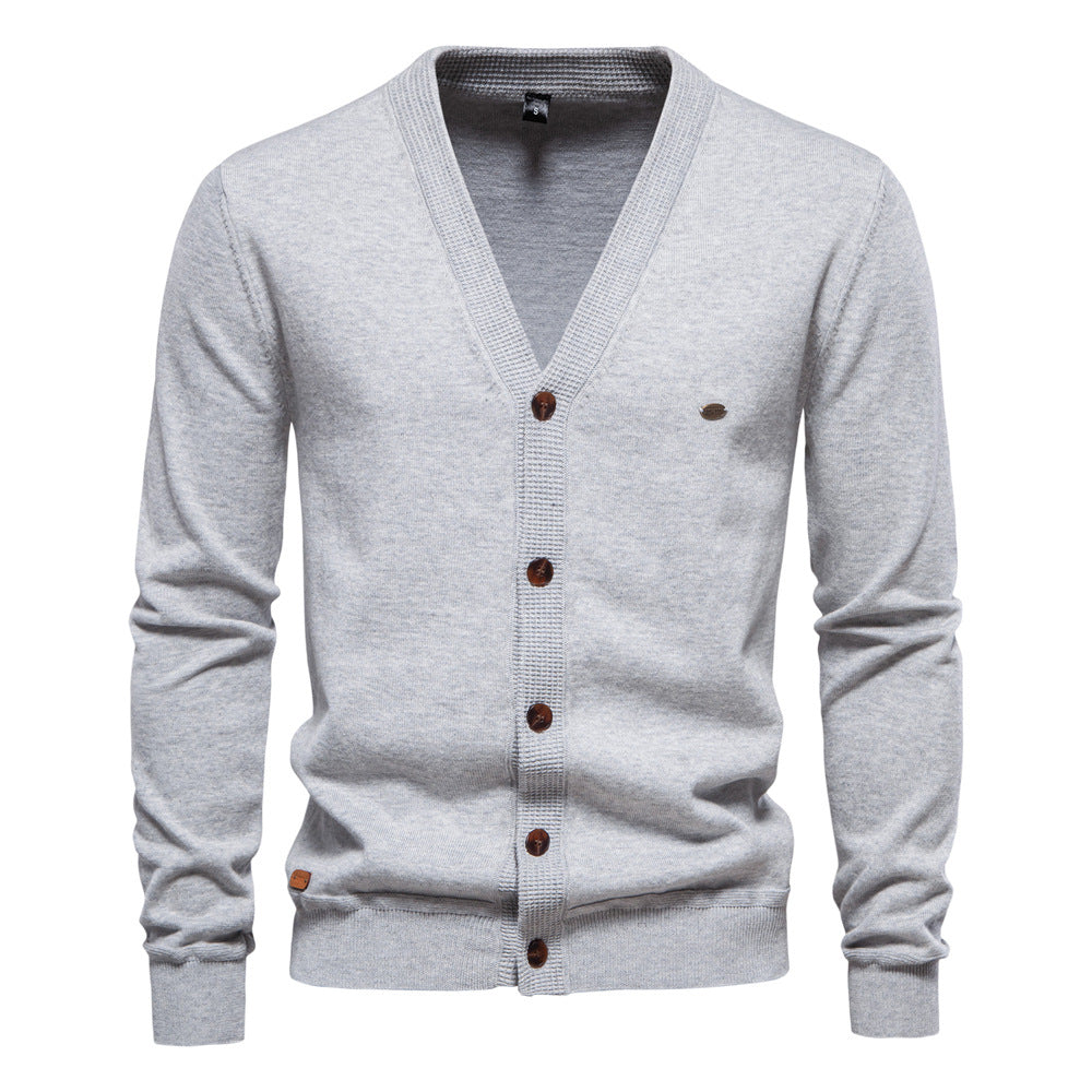 Gilet col V homme coupe ajustée
