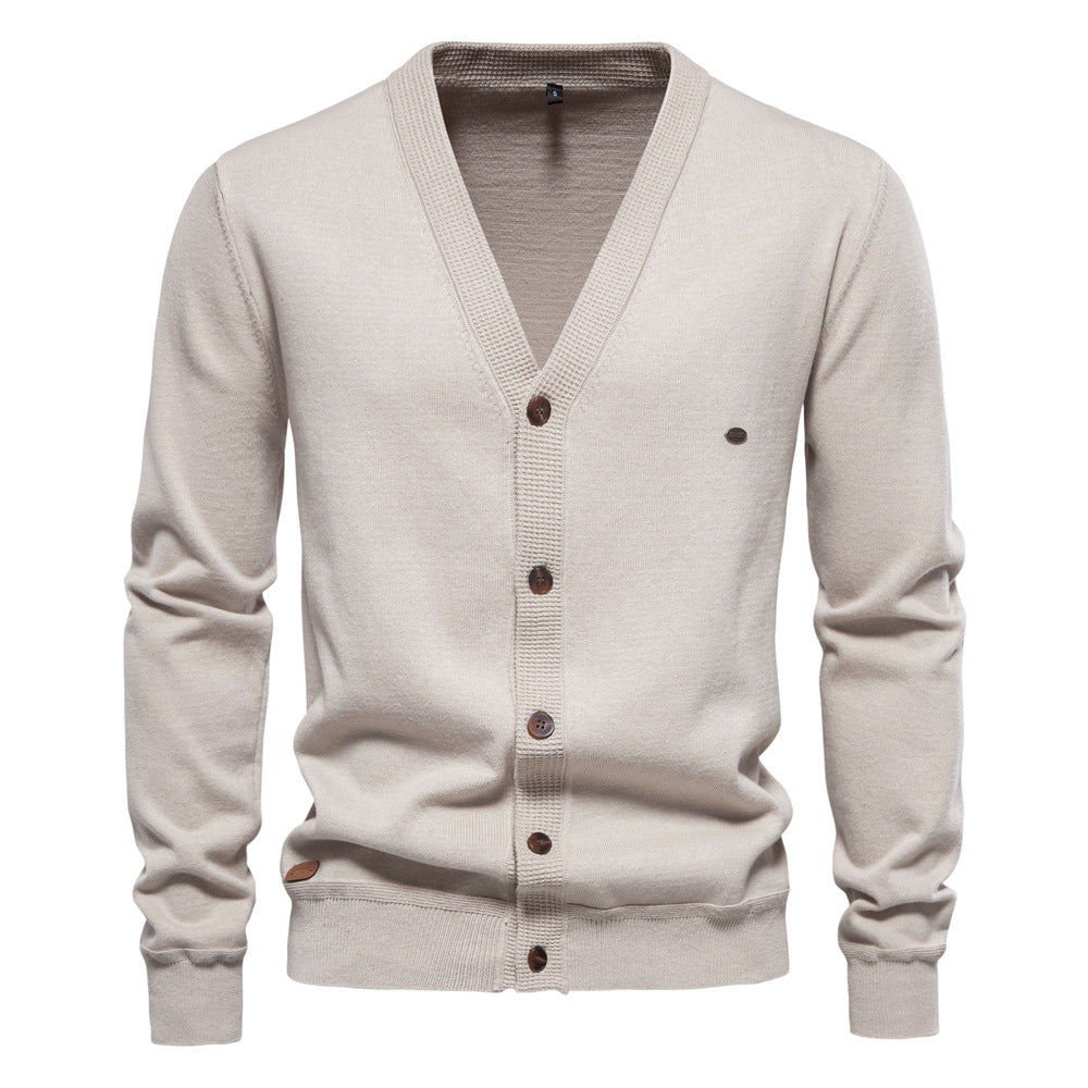 Gilet col V homme coupe ajustée