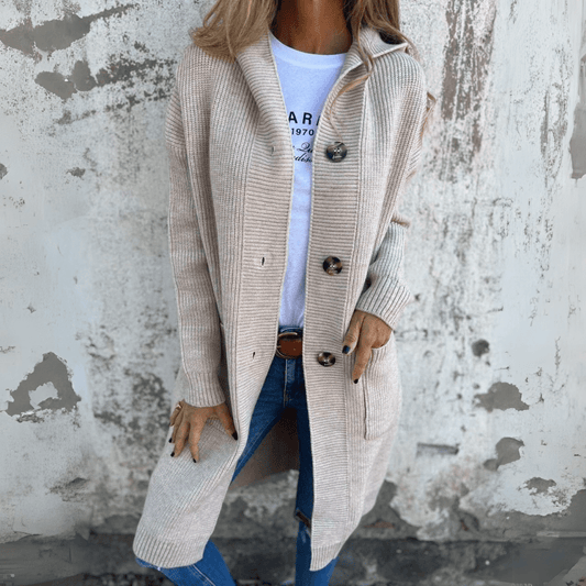 ✨Top-1 Long Cardigan for Women✨ | Women's Fall/Winter Elegant Long Cardigan
